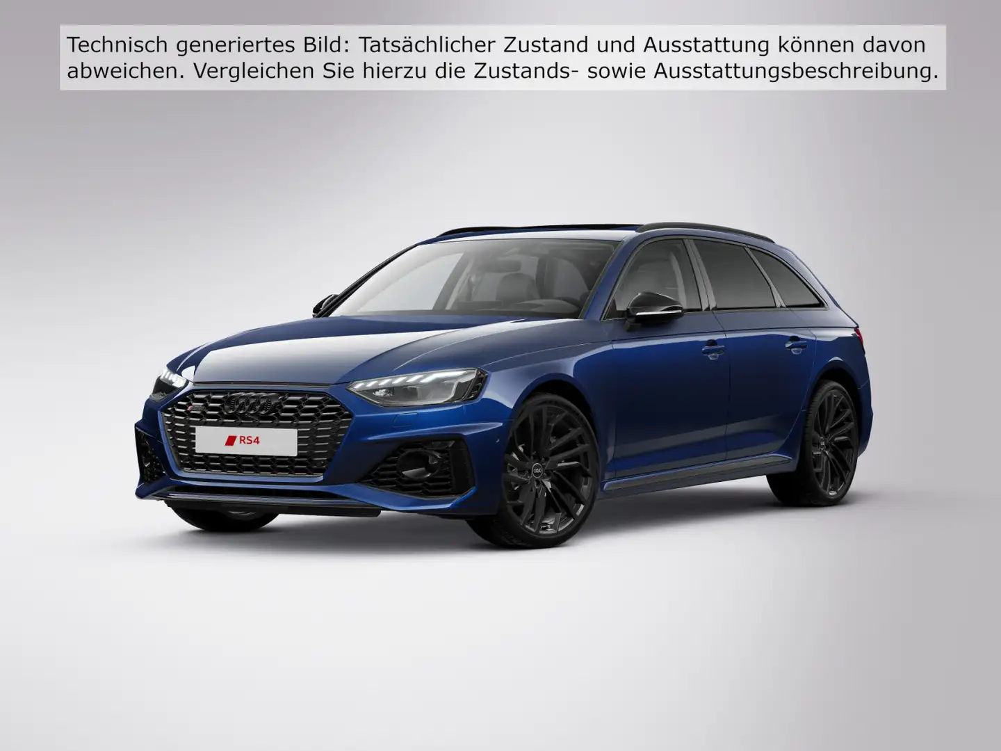 Audi RS4 2.9 TFSI quattro Dynamik Paket Pano M Blau - 2