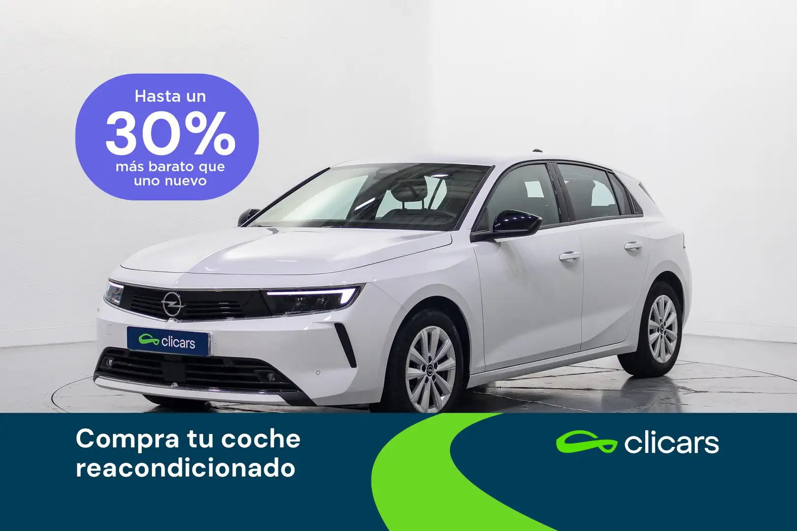 Opel Astra 1.2T XHT S/S Edition 130 Blanco - 1