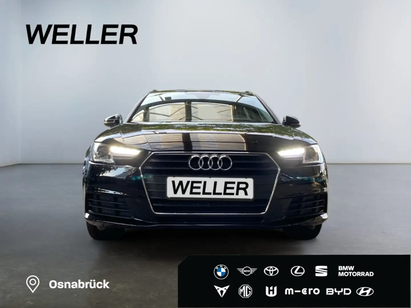Audi A4 Avant 40 TDI S tronic *CAM*Navi*SHZ*Virtual* Zwart - 2