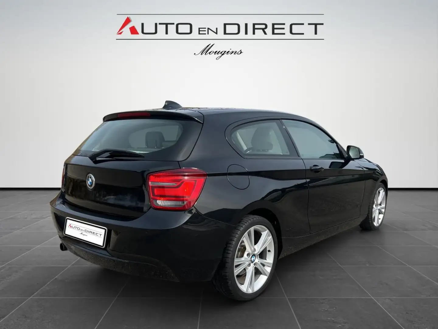 BMW 118 118i - BVA  BERLINE F21 Lounge PHASE 1 Schwarz - 2