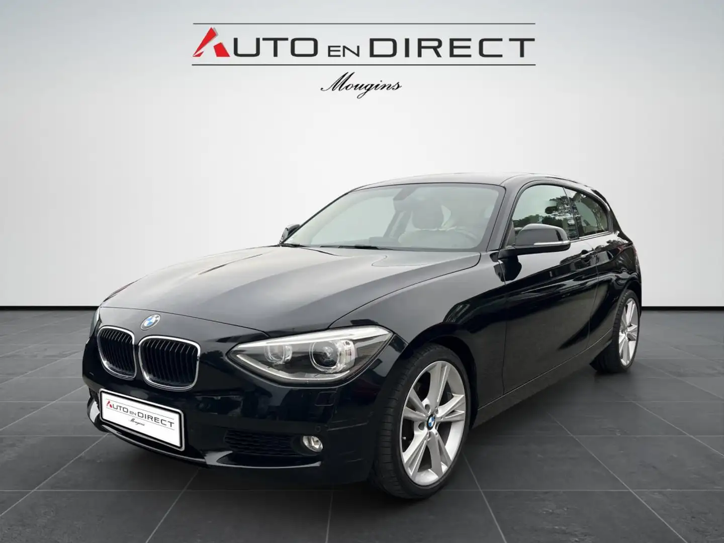 BMW 118 118i - BVA  BERLINE F21 Lounge PHASE 1 Schwarz - 1