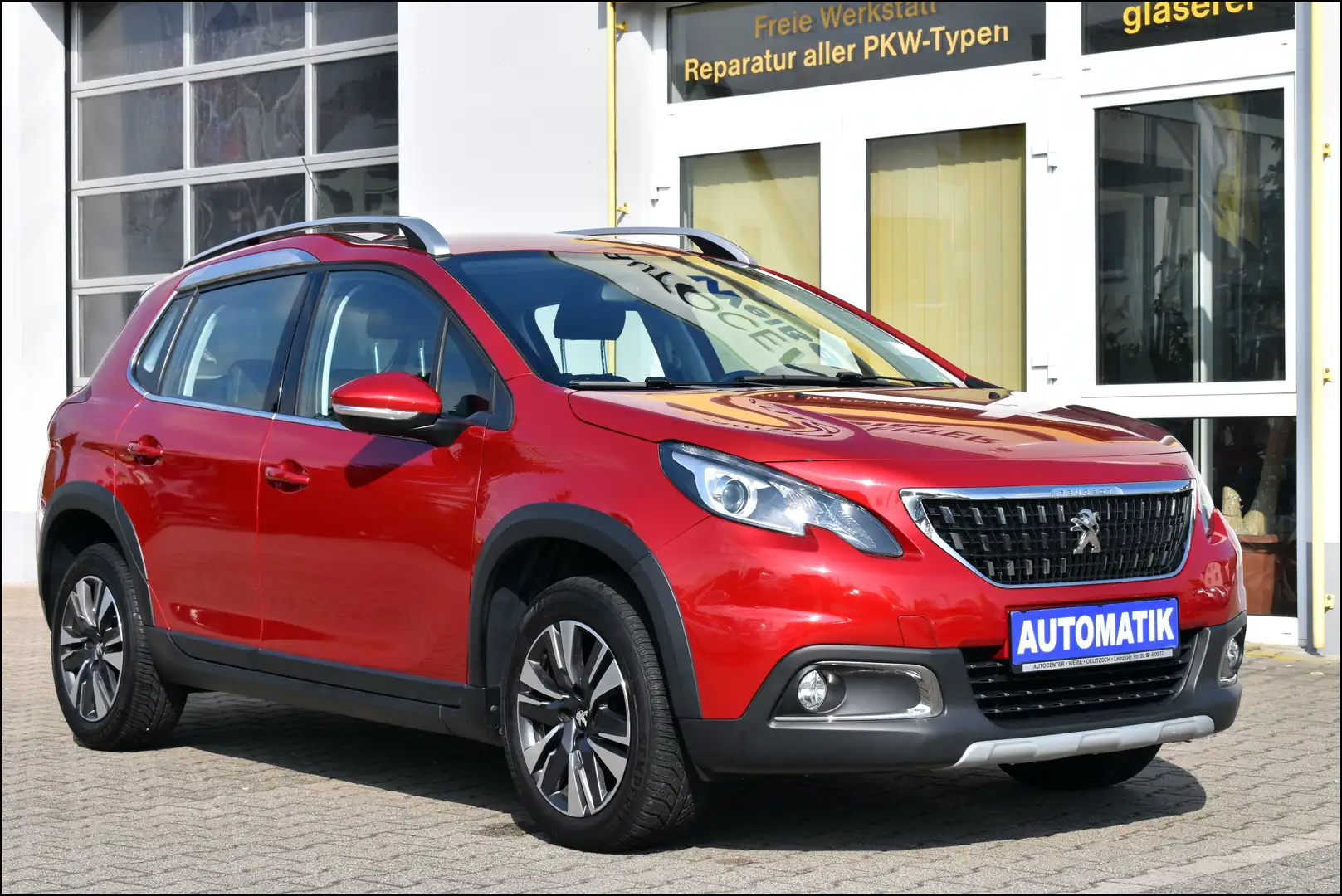 Peugeot 2008 Allure TÜV-Neu ZRM ern. Garantie Automatik Rot - 2