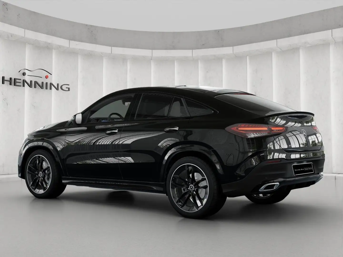 Mercedes-Benz GLE 450 450 d AMG Line 4Matic AMG Night Burmester Multib Schwarz - 2