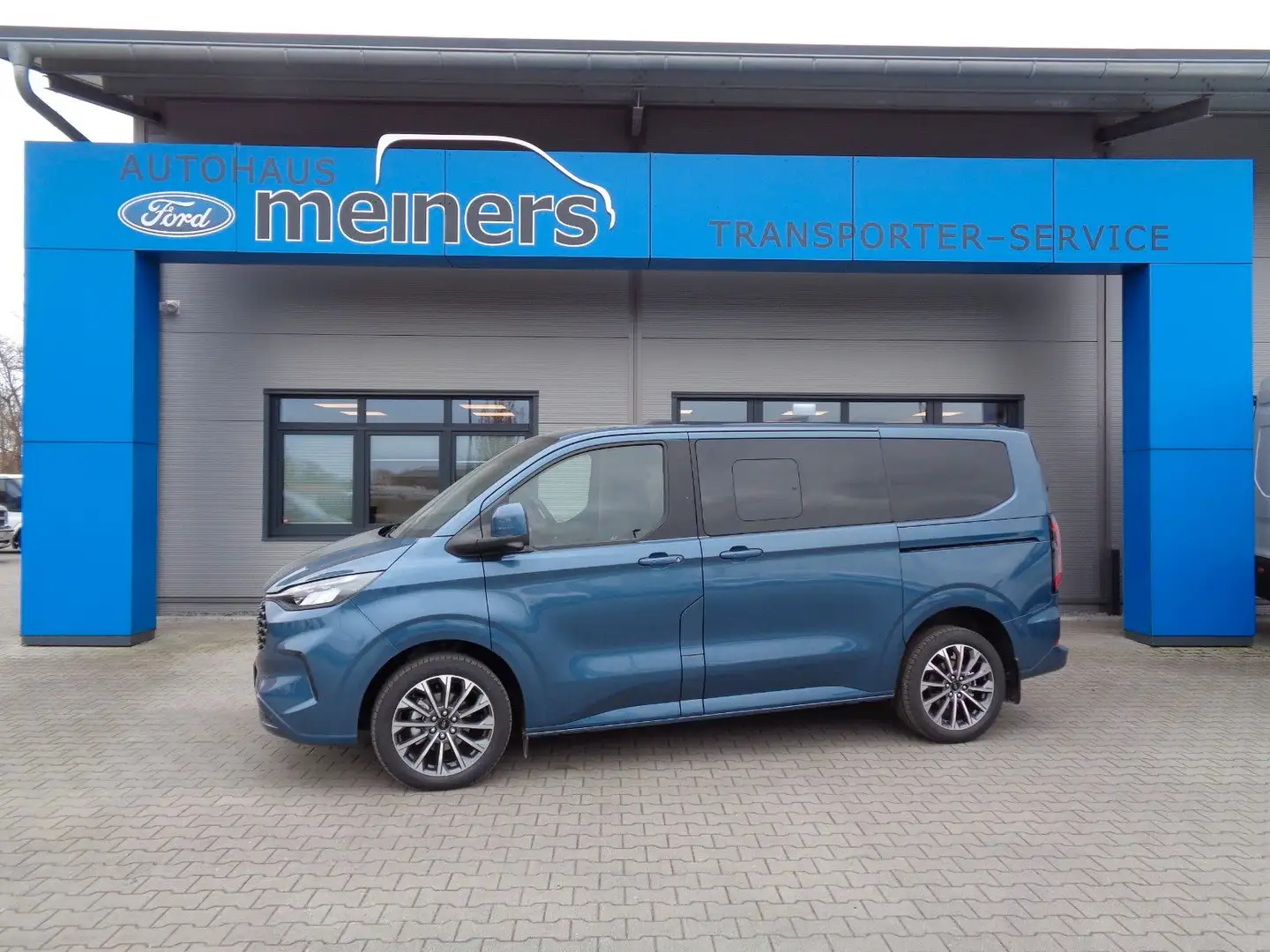 Ford Tourneo Custom Titanium X *5J./200tkm Garantie* Blau - 1