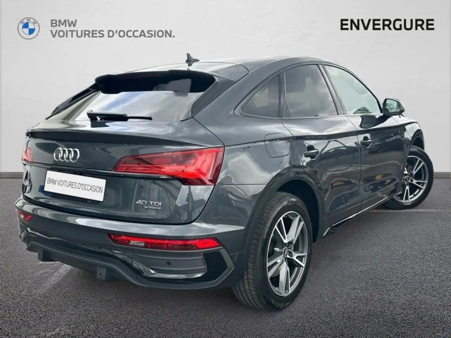 Audi Q5 40 TDI Mild Hybrid 204ch Avus quattro S tronic 7 Gris - 2