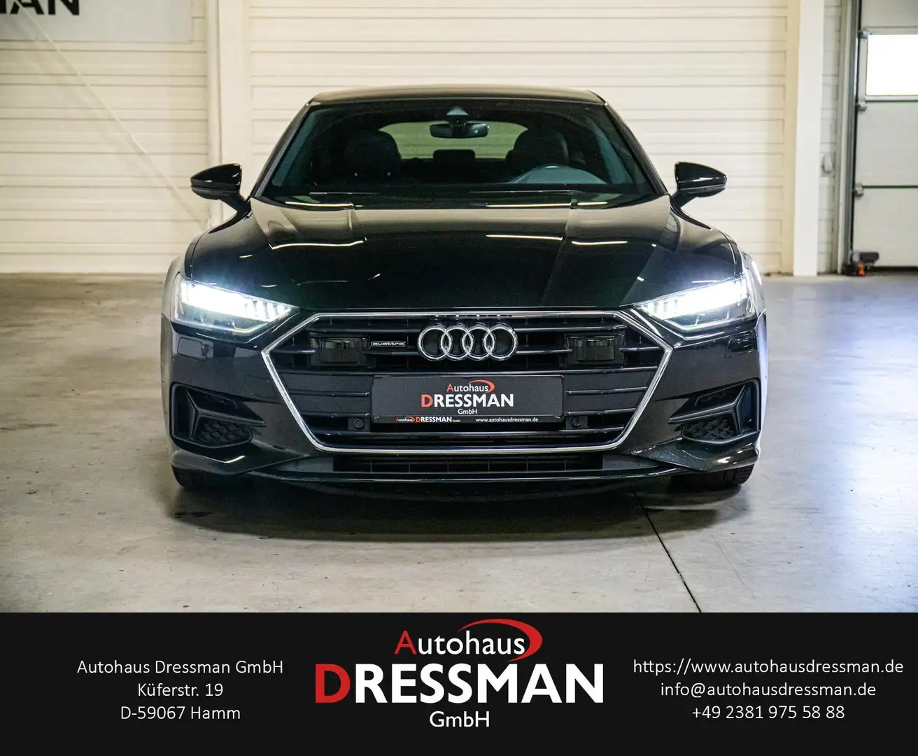 Audi A7 45 TFSI q S LINE ACC PANO MATRIX KAMERA LEDER Schwarz - 2