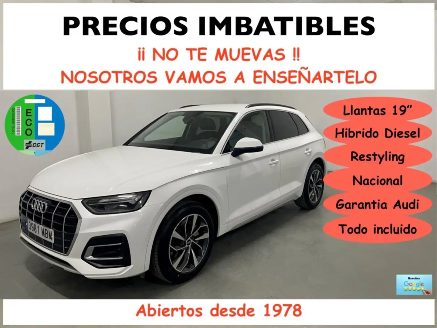 Audi Q5 35 TDI Advanced S tronic Blanc - 1