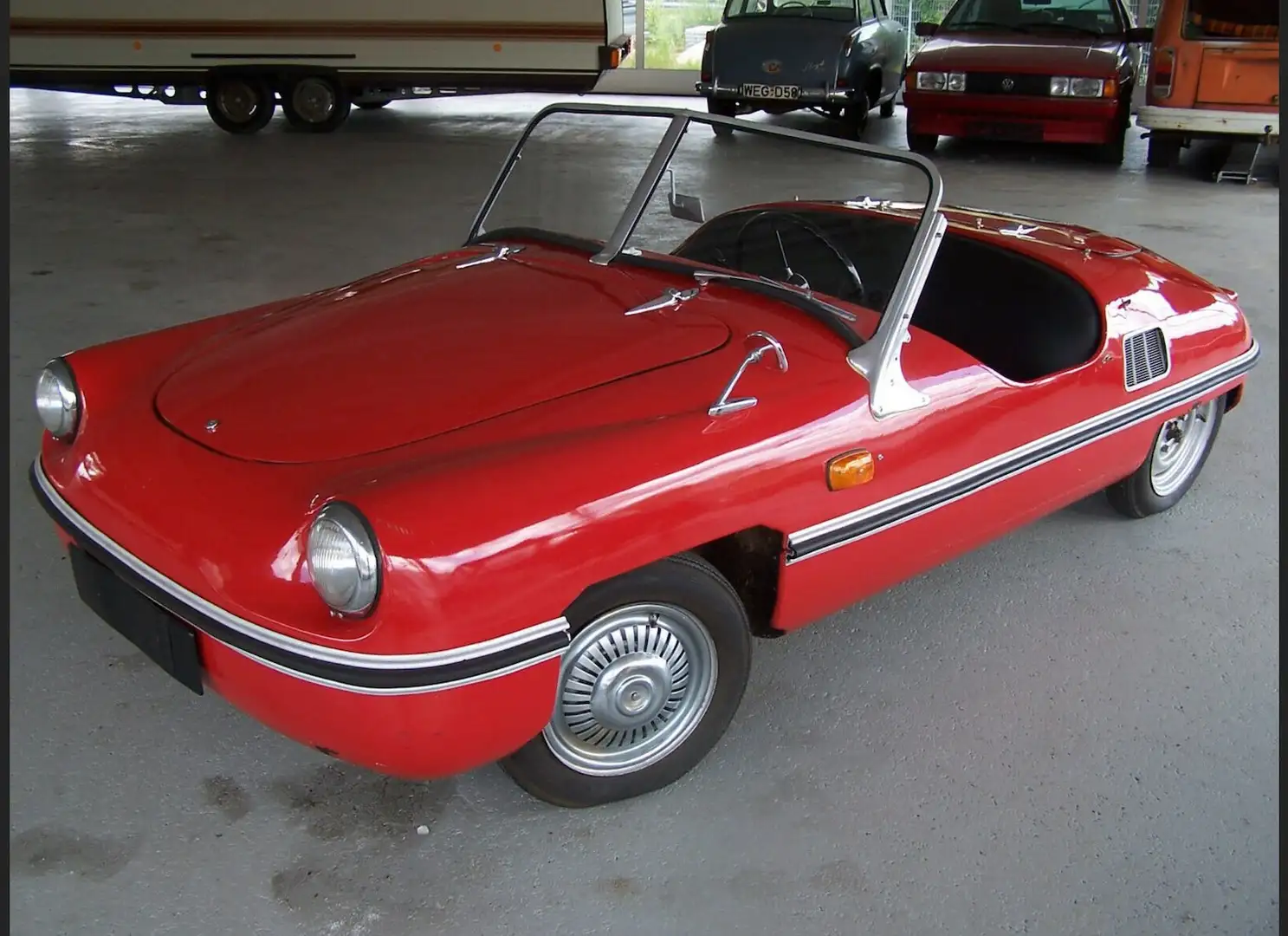 Diğerleri Spatz BAG Messerschmitt Motor 200cc Kırmızı - 2