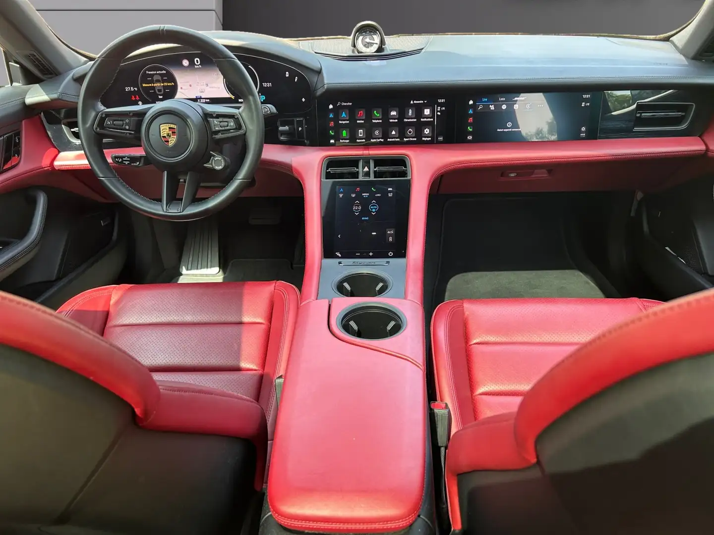 Porsche Taycan Taycan 93.4 kWh Taycan Zwart - 2