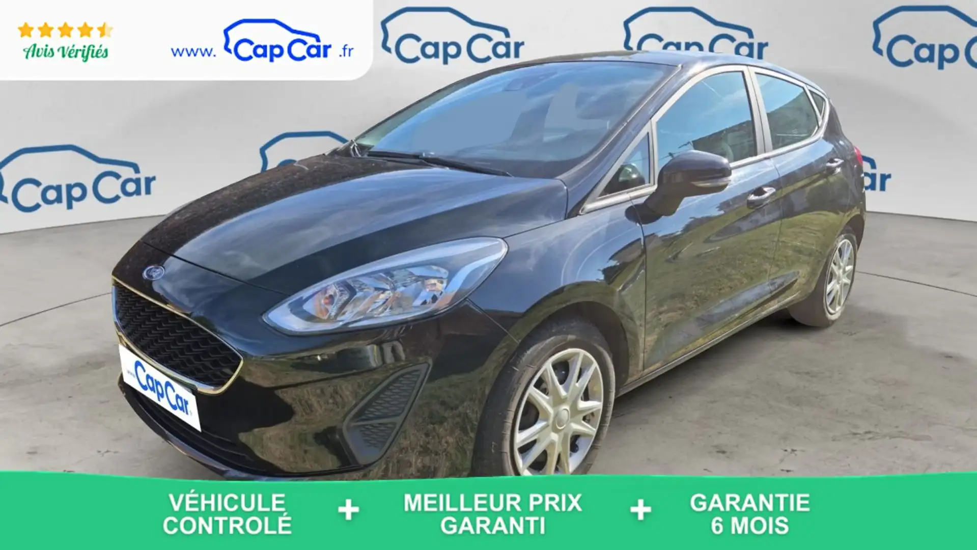 Ford Fiesta VI 1.0 Ecoboost 100 Cool & Connect Noir - 1