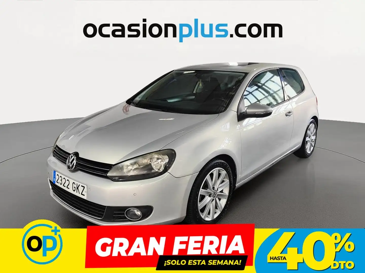 Volkswagen Golf 1.4 TSI Sport DSG 160 Gris - 1
