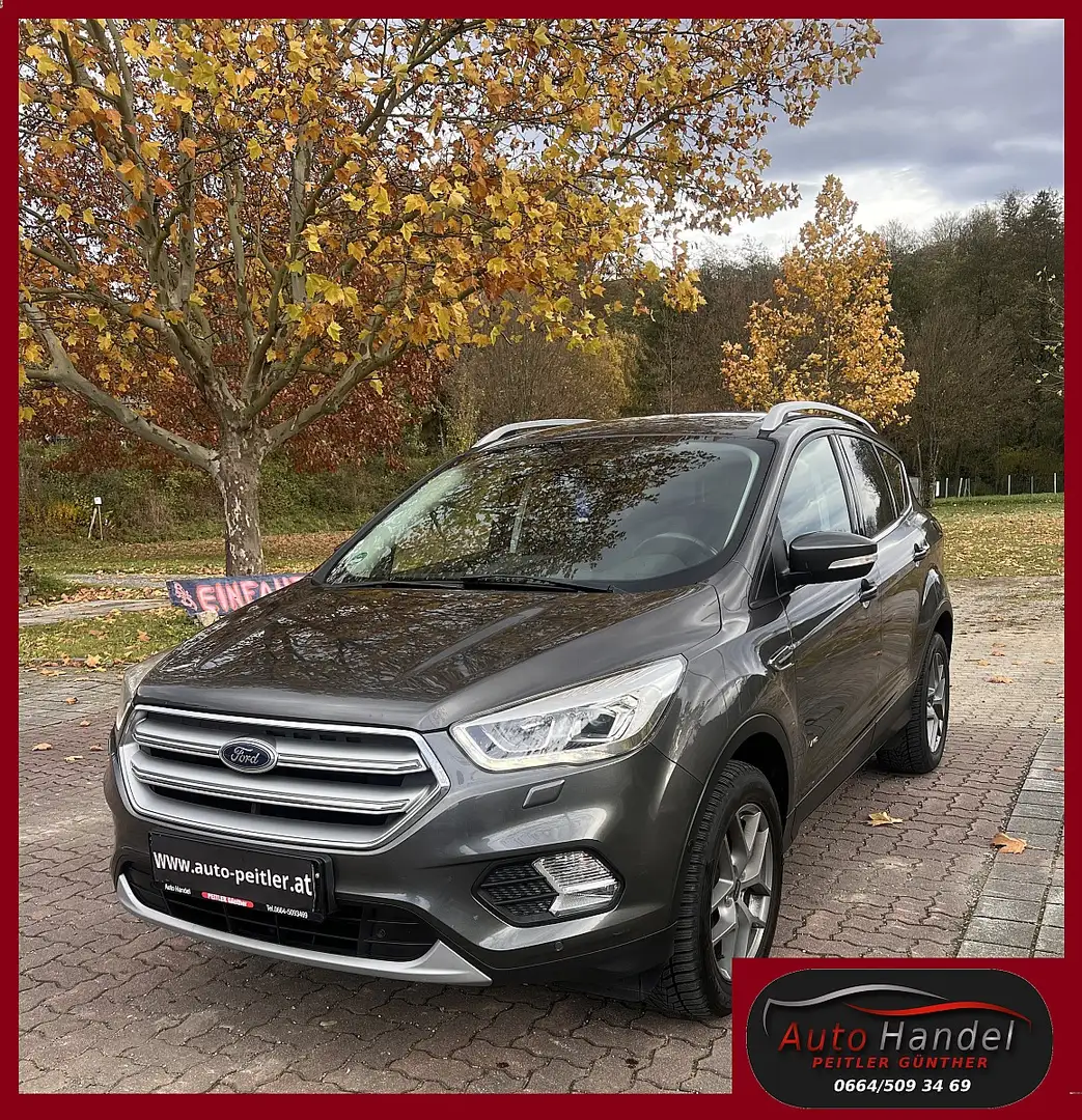 Ford Kuga 2,0 TDCi AWD+NAVI+Kamera+Xenon+SHZ Grau - 1
