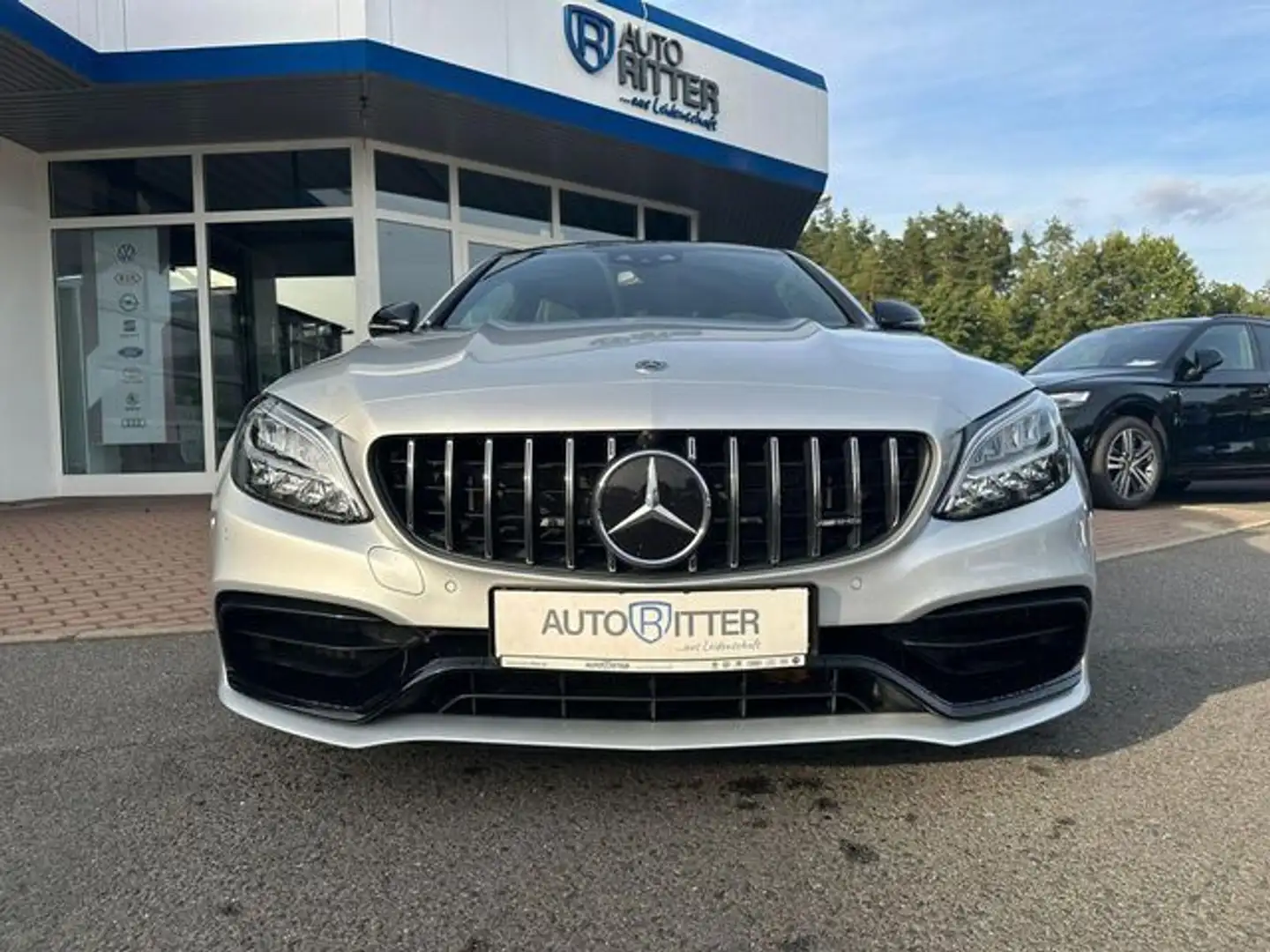 Mercedes-Benz C 63 AMG S Coupé Track|Pano|Burmester|Schalen... Silber - 2