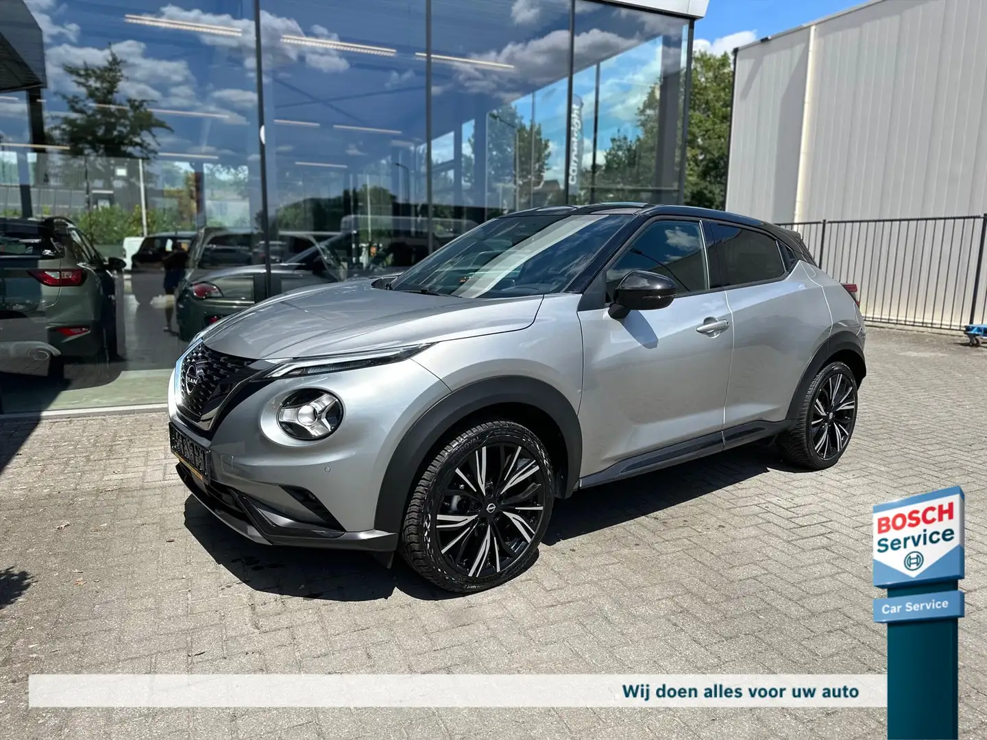 Nissan Juke 1.0 DIG-T 114pk N-Design full options !! Gris - 1