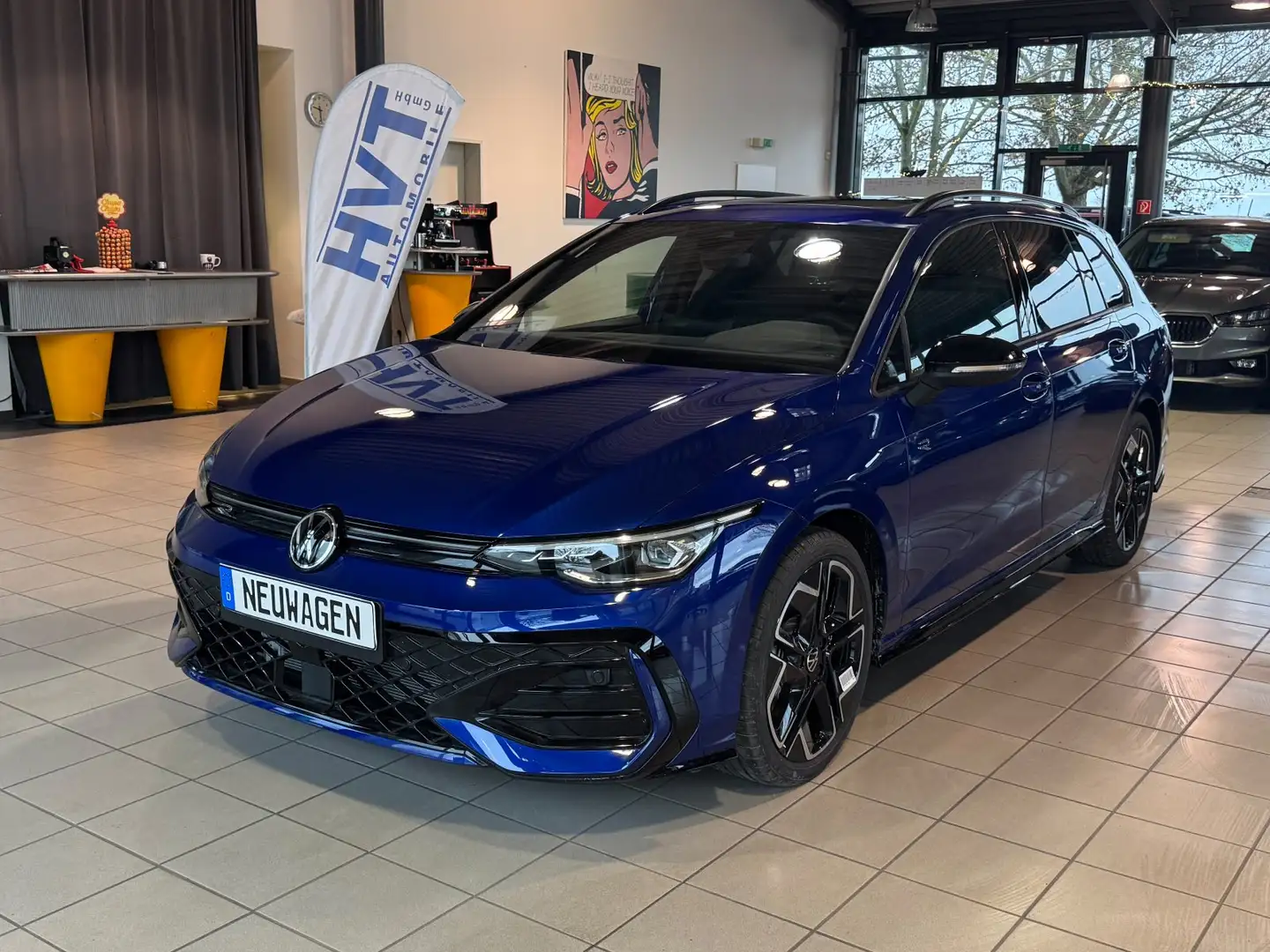 Volkswagen Golf Variant Variant 2.0 TDI 7DSG R-Line People |PANO|AHK|HARMA Azul - 1