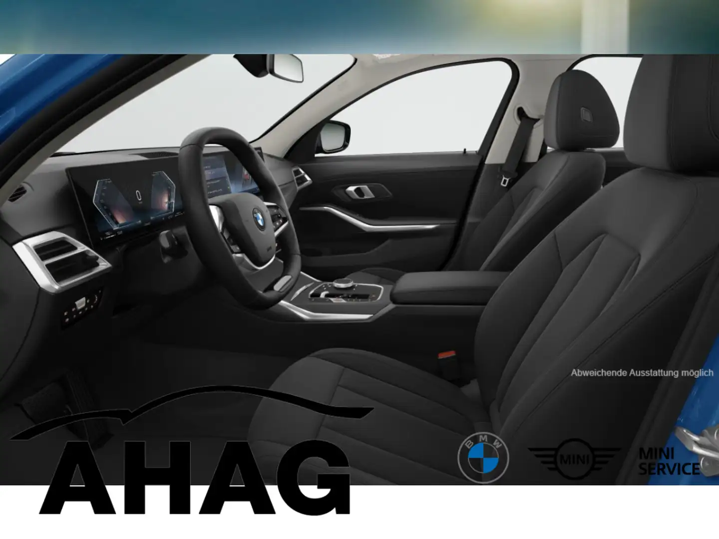 BMW 318 d Automatik Klimaaut. Memory vorn PDC Blau - 2