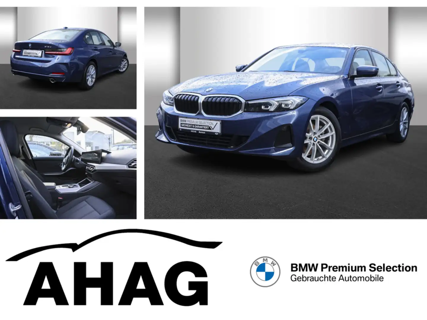 BMW 318 d Automatik Klimaaut. Memory vorn PDC Blau - 1