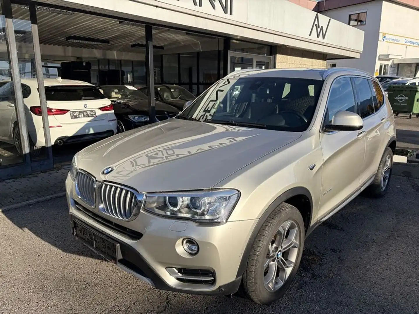 BMW X3 xDrive 20d Allradantrieb Aut Silber - 2