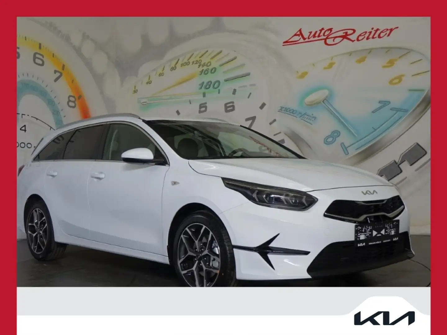 Kia Ceed SW / cee'd SW ceed SW 1,0 T-GDI GPF ISG Silber + Style Paket ... Weiß - 1