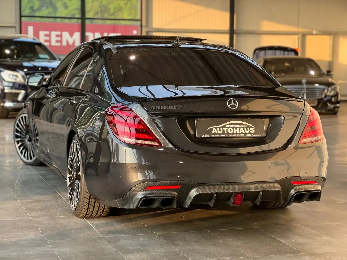 Mercedes-Benz S 500 L / 63 AMG CARBON ORANGE INTERIEUR VIP Negru - 2