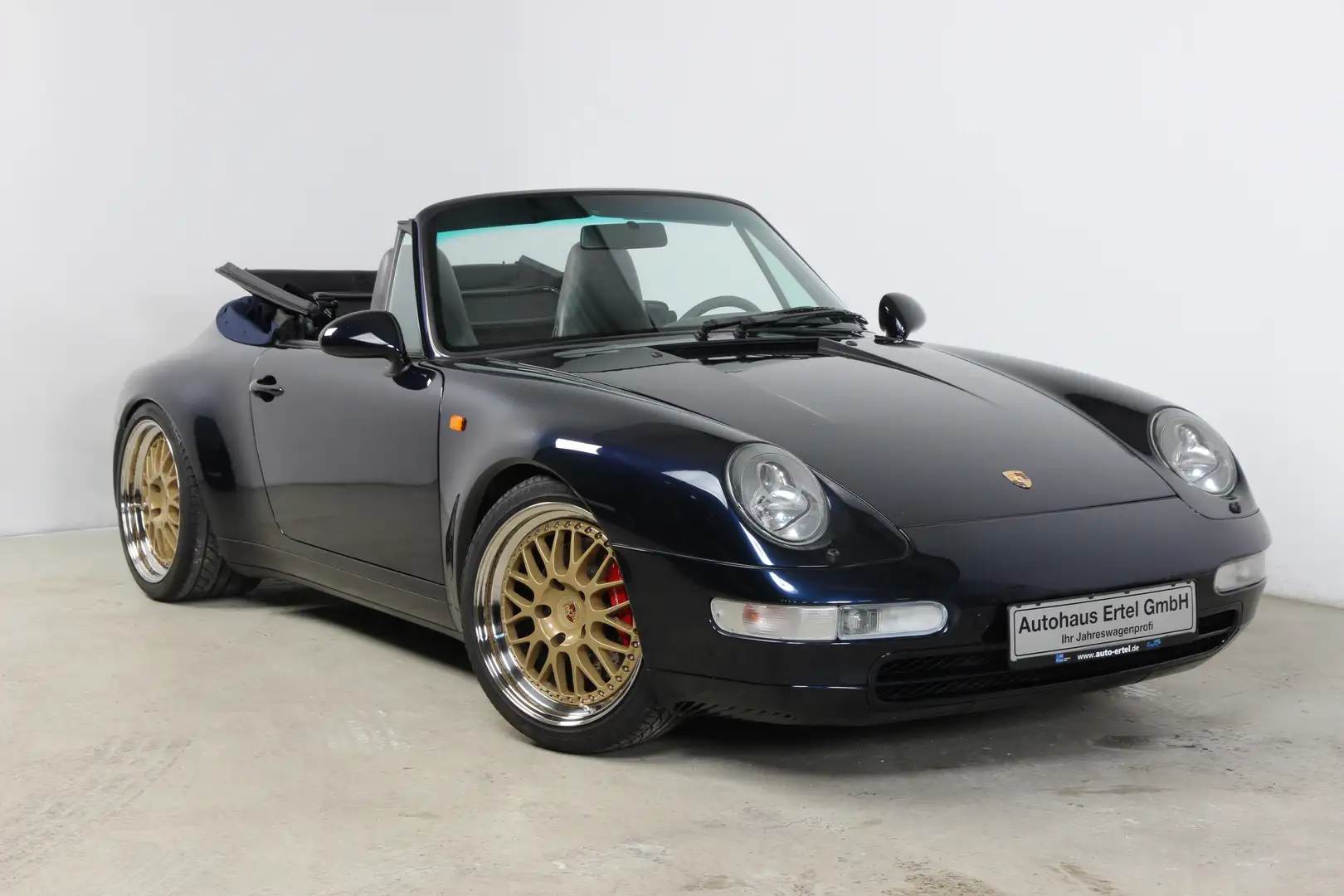 Porsche 911 993 Carrera 2 Cabriolet LOTEC TURBO UNIKAT 450PS Blau - 2