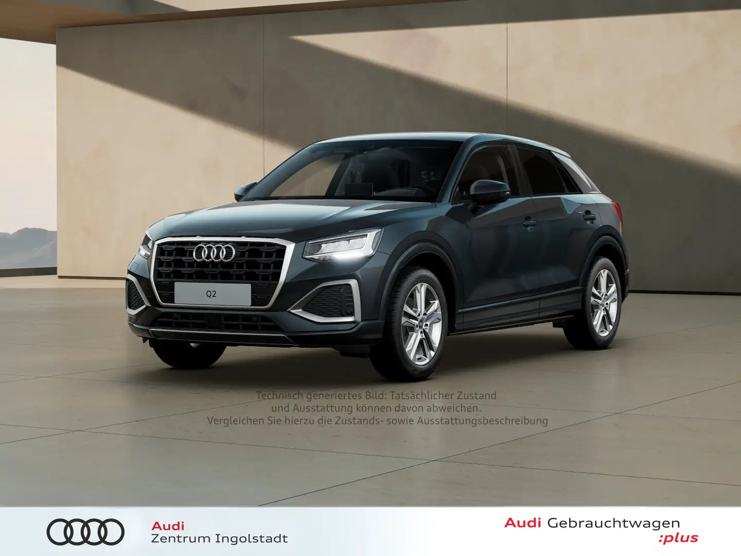 Audi Q2 35 TFSI S tronic LED AHK GRA Keyless Advanced Grau - 2