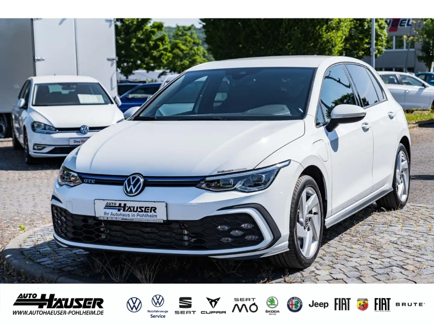 Volkswagen Golf VIII GTE 1.4 eHybrid OPF DSG AHK NAVI MODE3 LED SI Weiß - 1