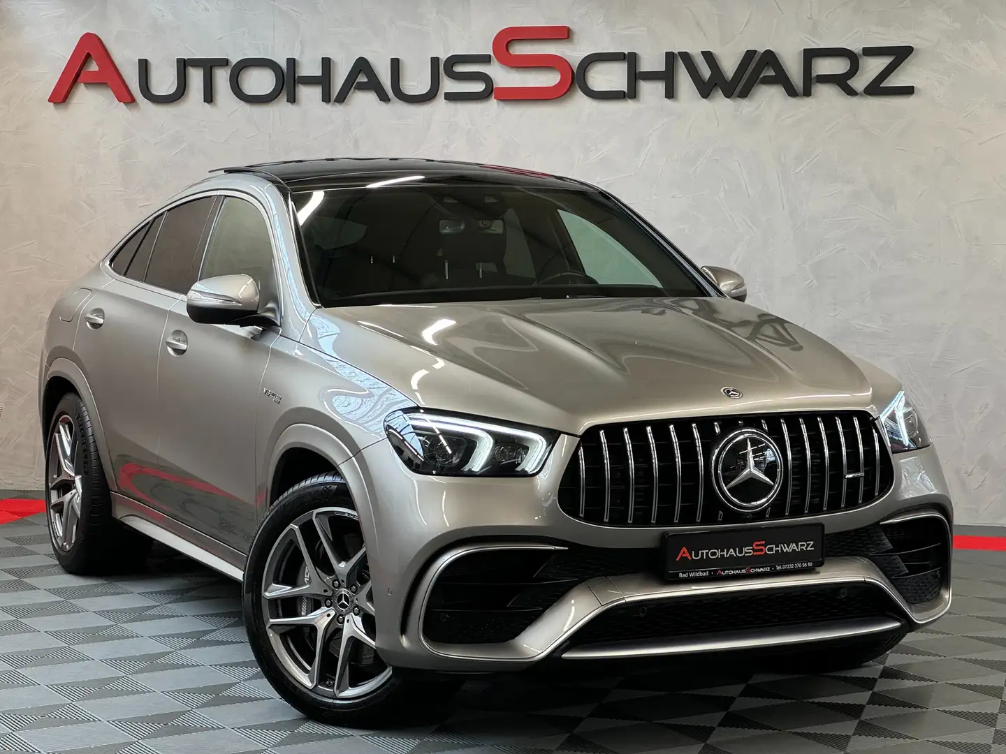 Mercedes-Benz GLE 63 AMG GLE 63AMG  4Matic+ Coupe Pano Led Distronic AHK Ezüst - 1
