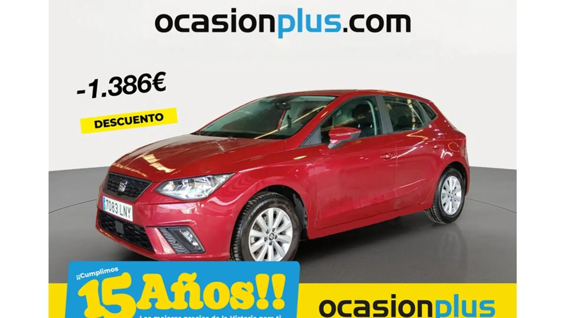 SEAT Ibiza 1.0 TSI S&S Style 110 Rouge - 1