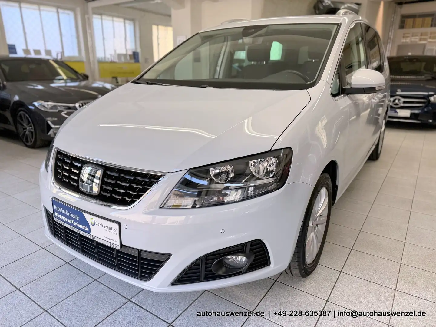 SEAT Alhambra 2.0 TDI Aut. 7-Sitzer PANORAMA AHK KAMERA ACC etc. Grau - 2