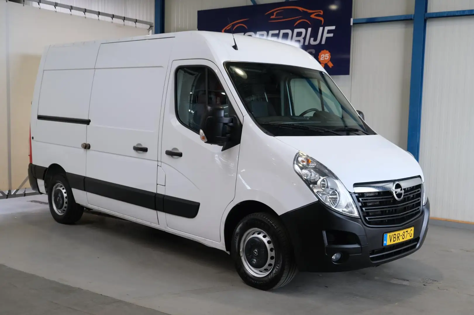Opel Movano 2.3 CDTI BiTurbo L2H3 Start/Stop - Met kasten inri Wit - 1