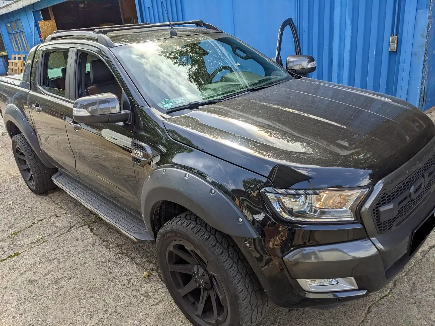 Ford Ranger Ranger 3.2 tdci double cab Wildtrak 200cv auto Schwarz - 2
