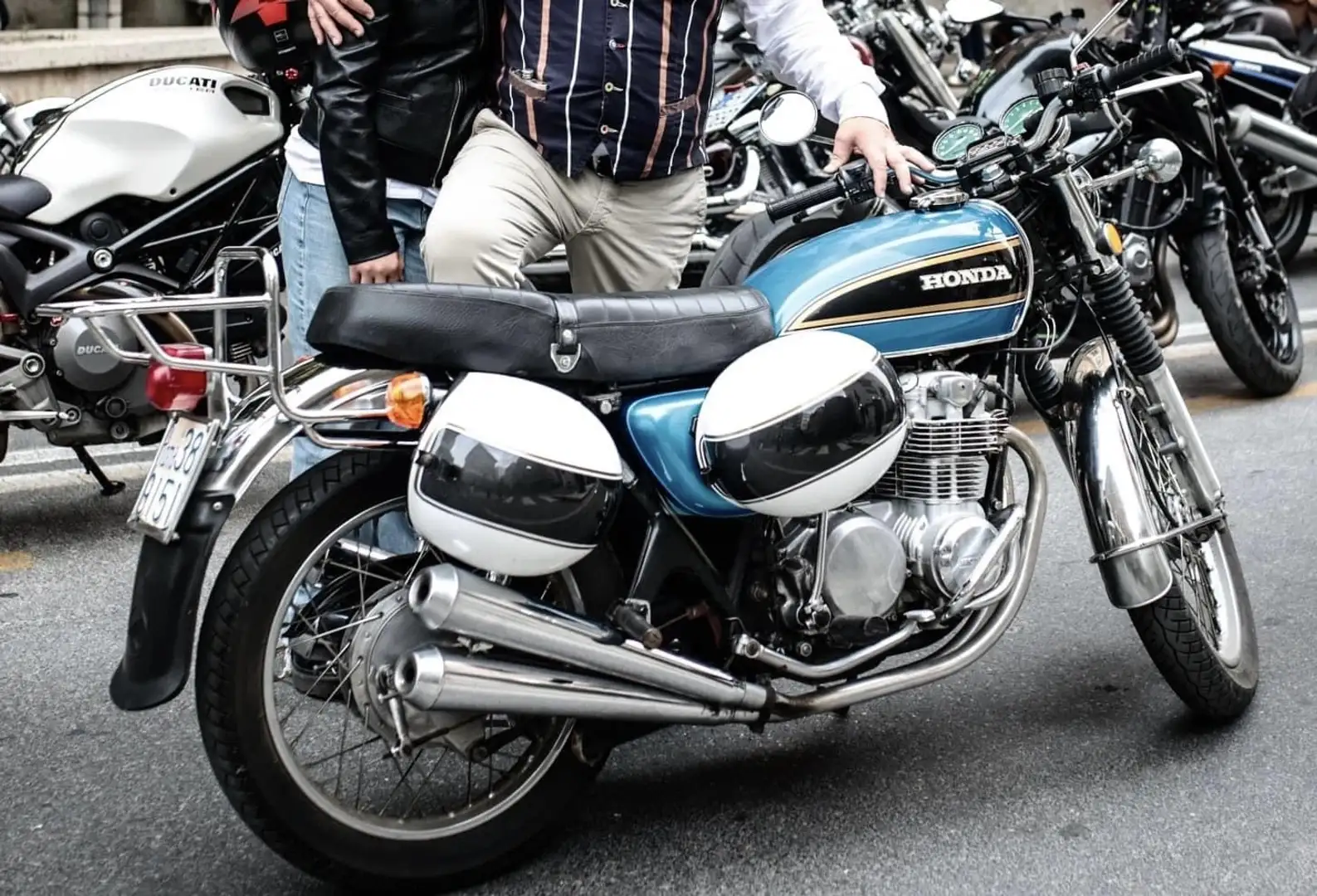 Honda CB 500 k2 four Blu/Azzurro - 1