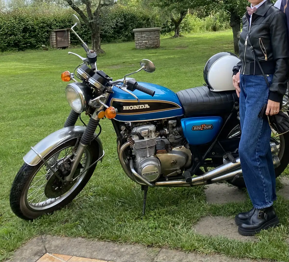 Honda CB 500 k2 four Blu/Azzurro - 2