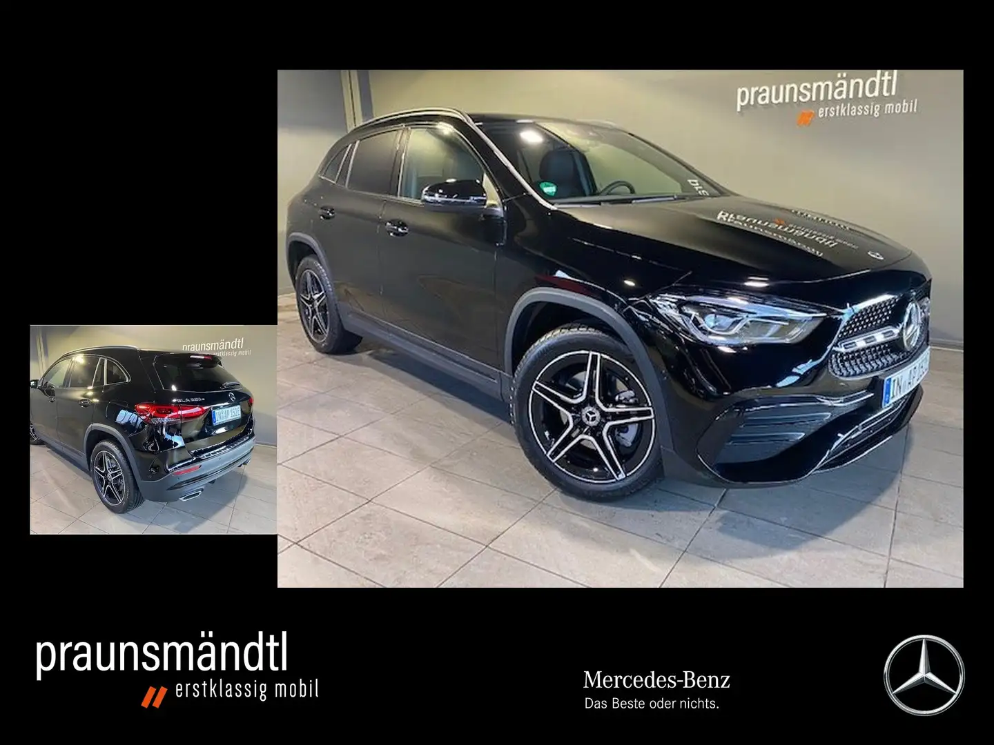 Mercedes-Benz GLA 250 e AMG Night AHK/LED/Kamera/Totw/MBUX/19" Zwart - 1
