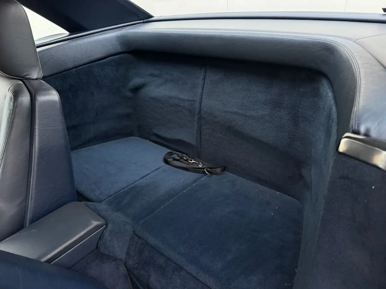 Mercedes-Benz SL 500 500SL Dunkelblau/Leder Blau / Softtop Blau, foto 12