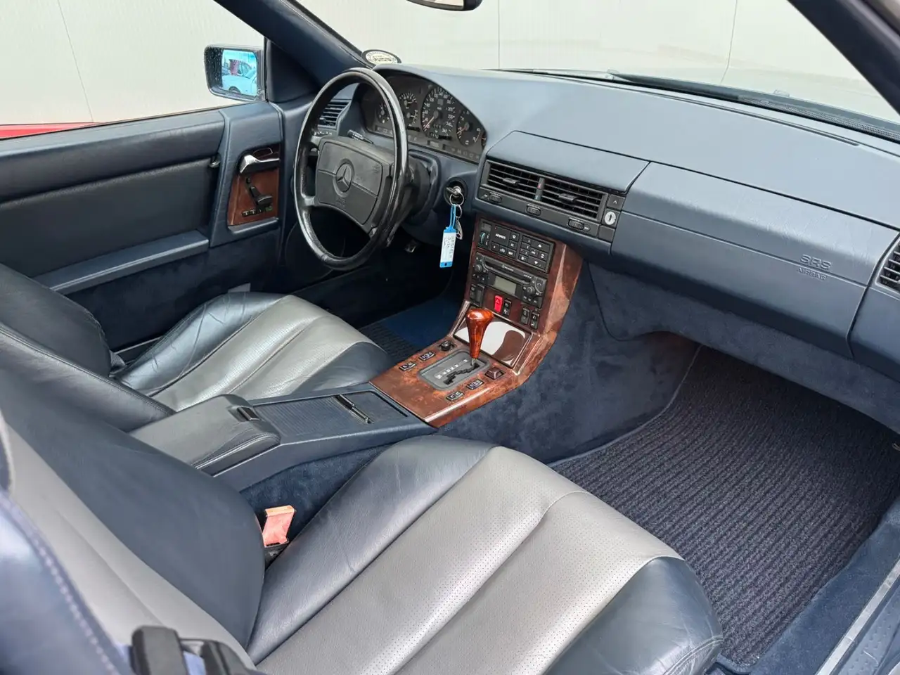 Mercedes-Benz SL 500 500SL Dunkelblau/Leder Blau / Softtop Blau, foto 9