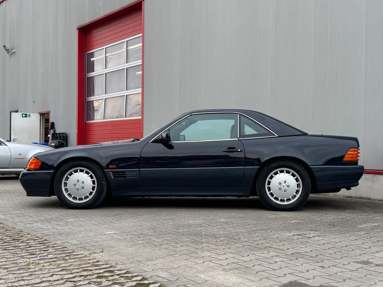Mercedes-Benz SL 500 500SL Dunkelblau/Leder Blau / Softtop Blau, foto 3