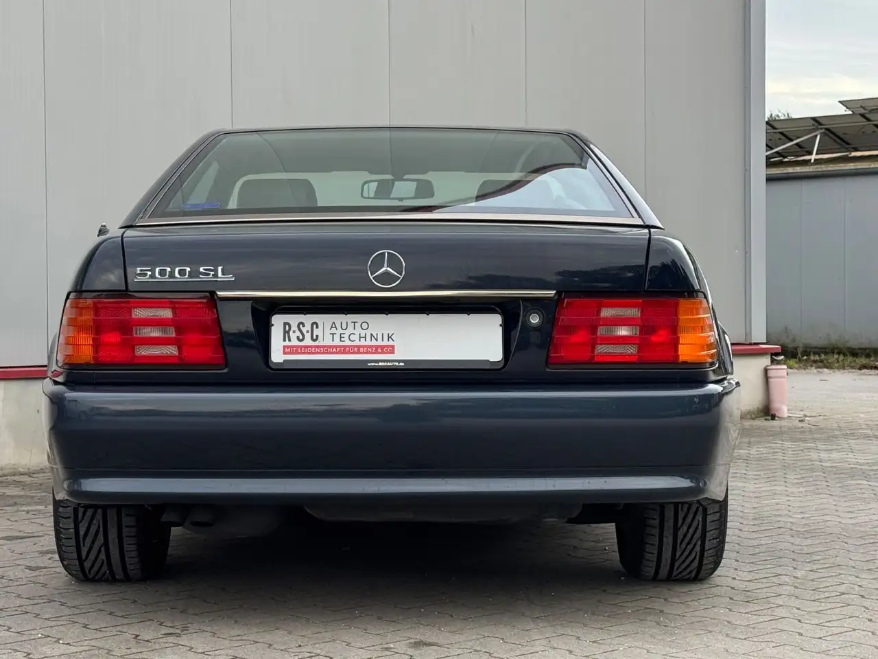 Mercedes-Benz SL 500 500SL Dunkelblau/Leder Blau / Softtop Blau, foto 7