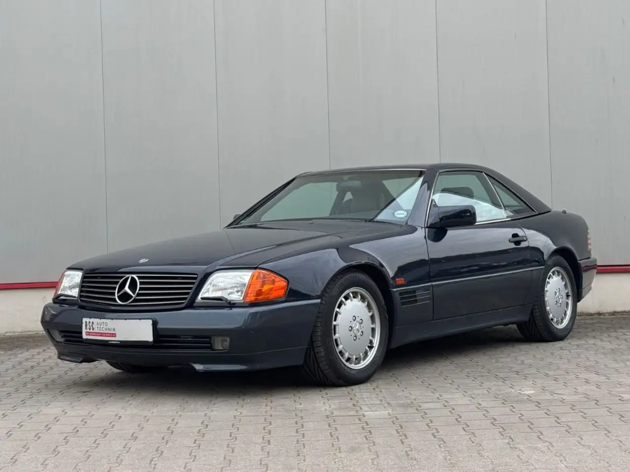 Mercedes-Benz SL 500 500SL Dunkelblau/Leder Blau / Softtop Blau, foto 1