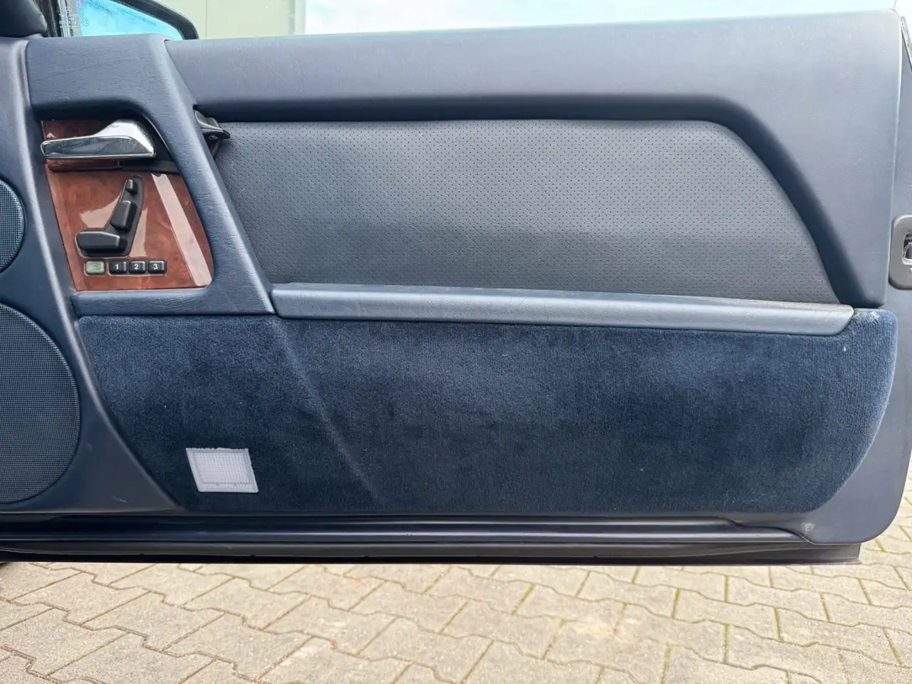 Mercedes-Benz SL 500 500SL Dunkelblau/Leder Blau / Softtop Blau, foto 8
