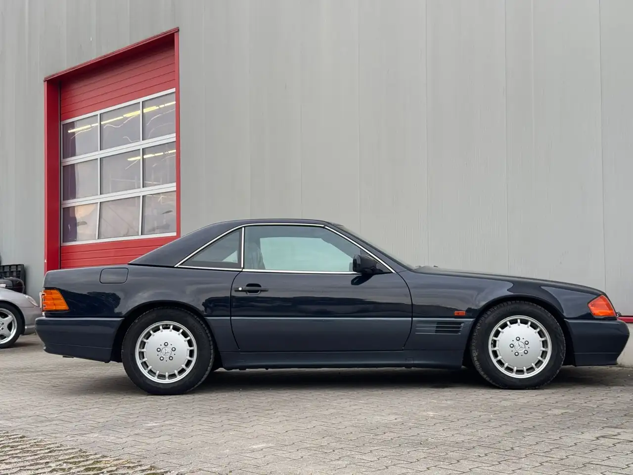 Mercedes-Benz SL 500 500SL Dunkelblau/Leder Blau / Softtop Blau, foto 5