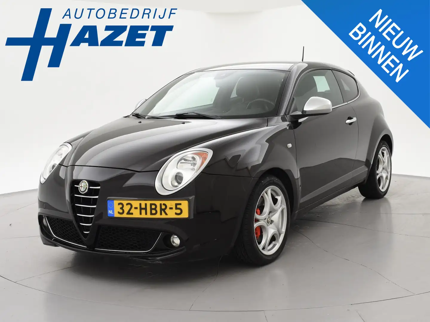 Alfa Romeo MiTo 1.4 155 PK TURBO SPORT + ALCANTARA HEMEL | LEDER | Czarny - 1
