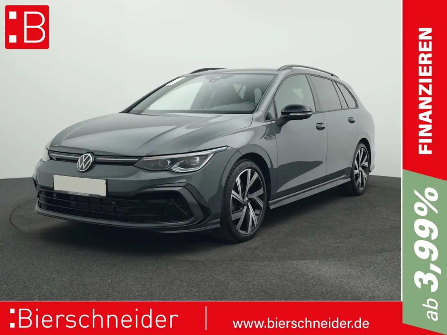 Volkswagen Golf Variant 8 1.5 eTSI DSG R-Line BLACK-STYLE ACC PDC SHZ 18 Grau - 1