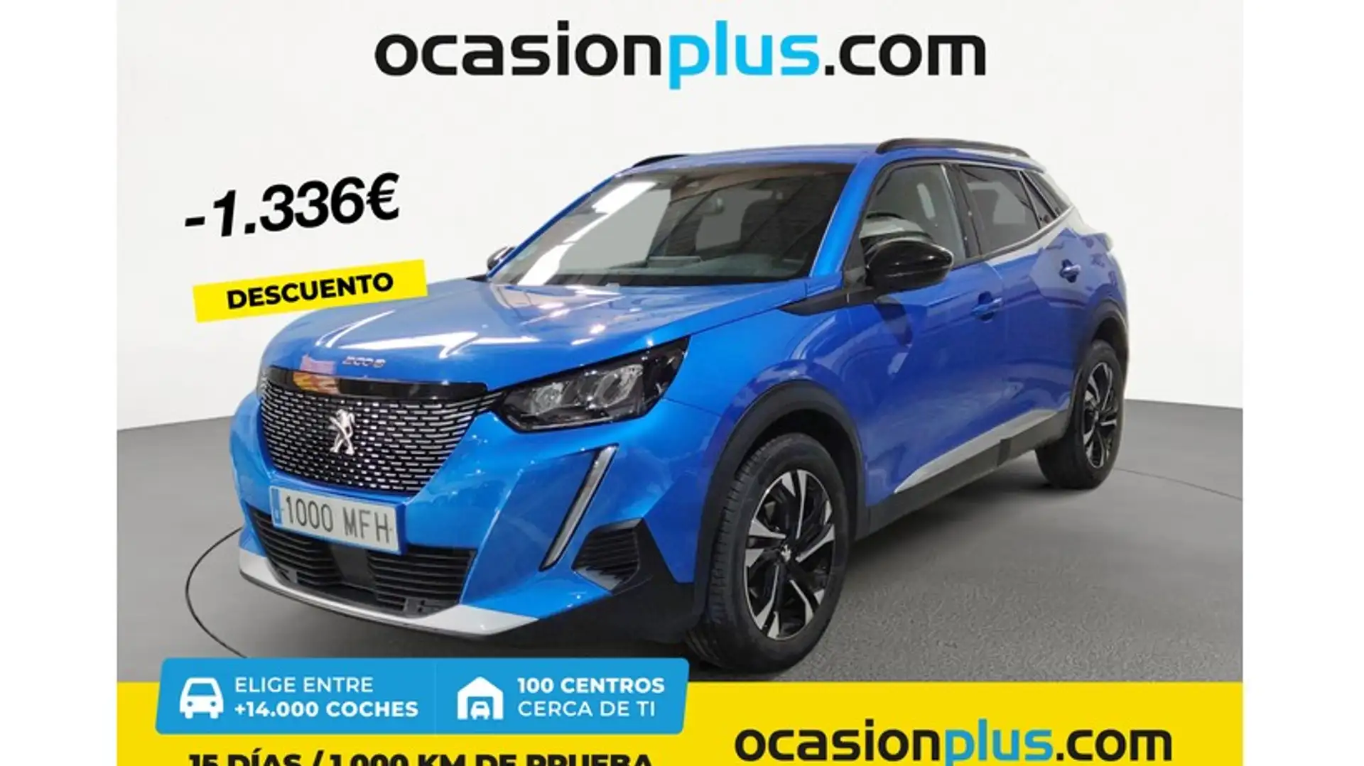 Peugeot 2008 1.2 PureTech S&S Allure Pack 100 Blauw - 1