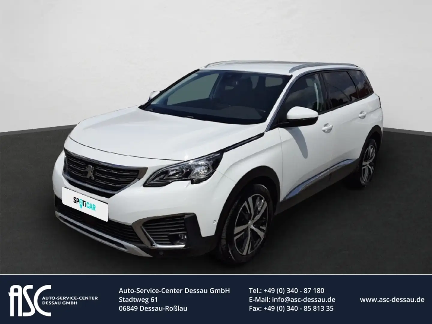 Peugeot 5008 ALLURE 130, 7-Sitzer, Navi,  Digitales Cockpit, Kl Weiß - 1