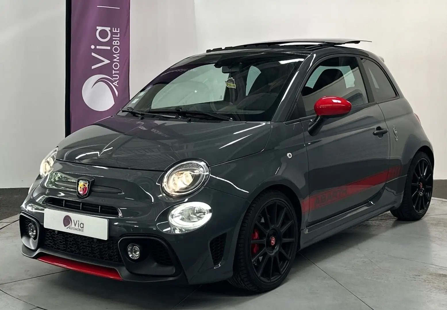 Abarth 500C 595 COMPETIONE 70 ème anniversaire Gris - 1