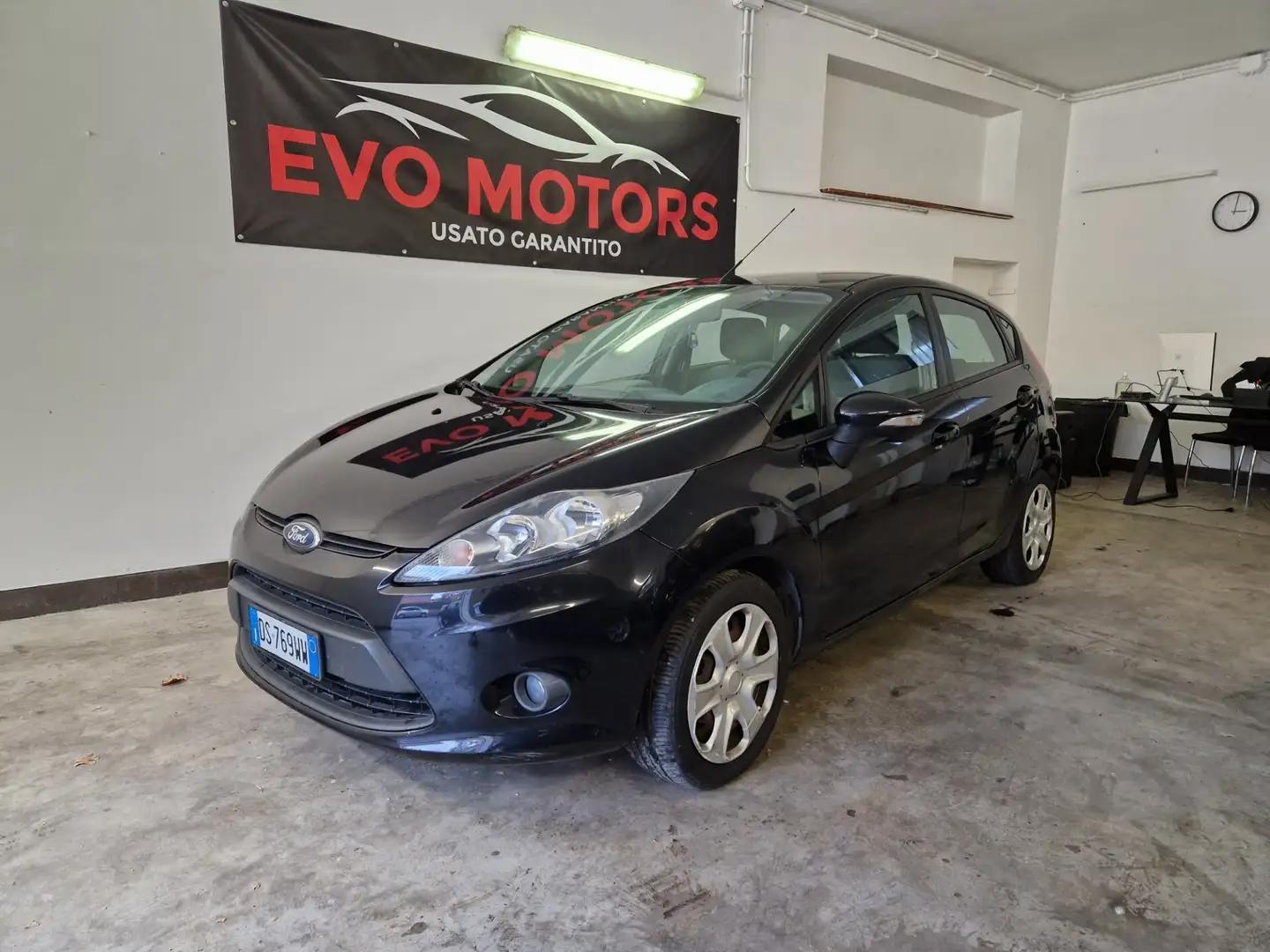 Ford Fiesta 1.4 5 porte Bz.- GPL Titanium Nero - 1