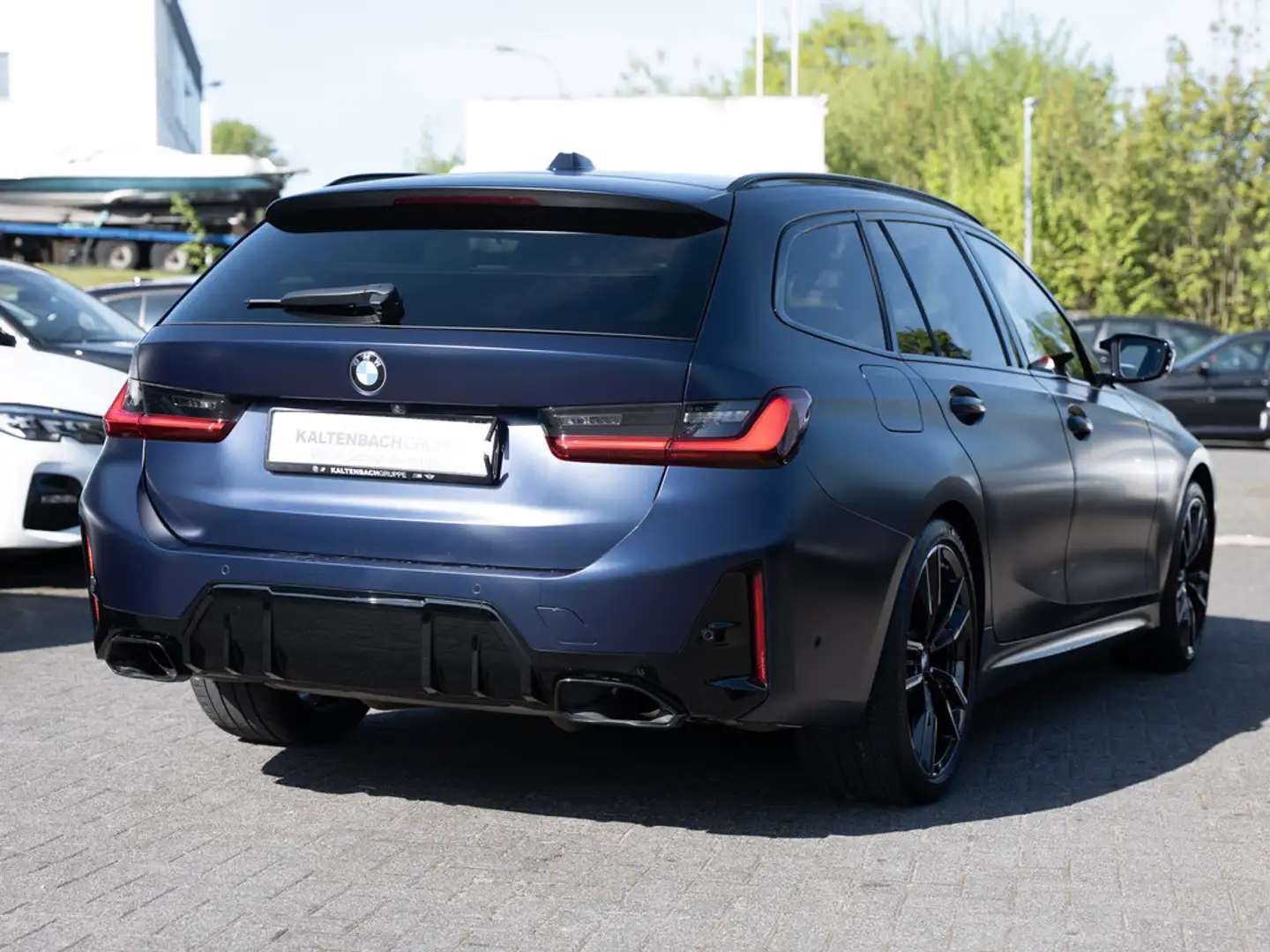 BMW 340 i xDrive Touring 360° LED NAVI H/K KAMERA Bleu - 2