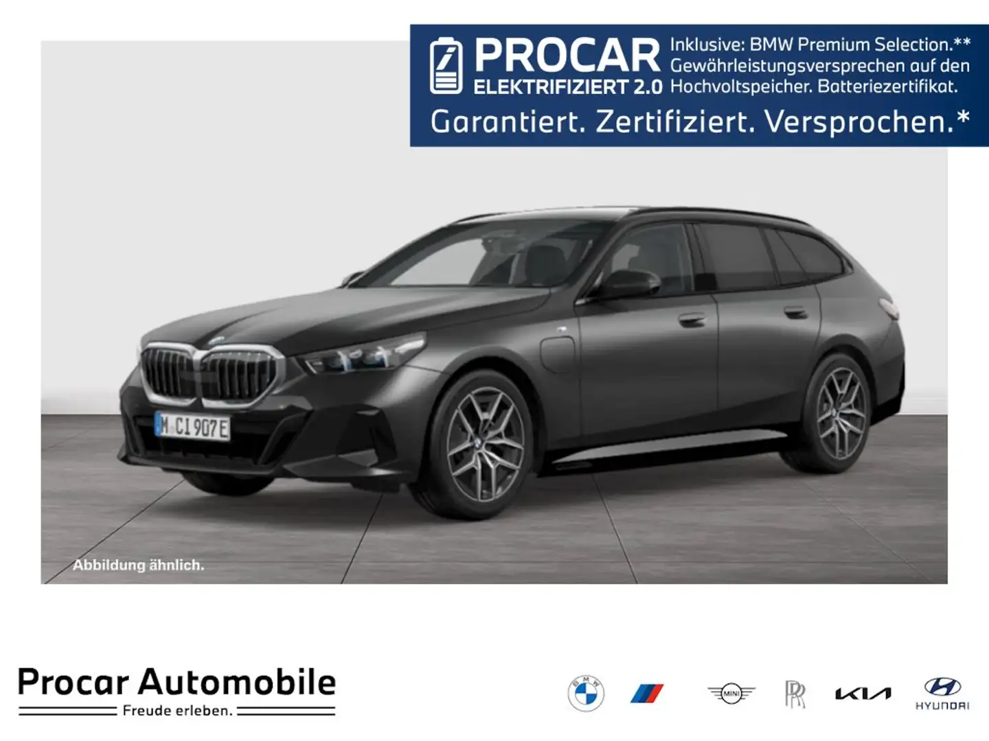 BMW 550 e xDrive Touring M Sport AHK Pano PA+ DA Prof. Grau - 1